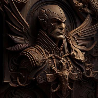 3D модель Гра Warhammer 40000 Inquisitor Martyr (STL)